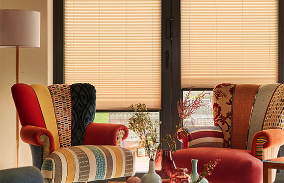 Clic ASC Dimout Pleated Blinds