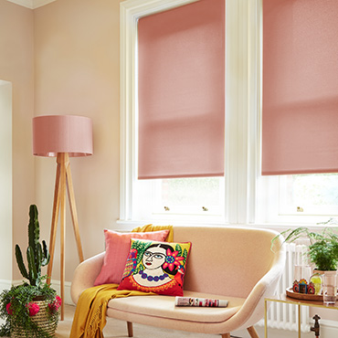 Pink Roller Blinds