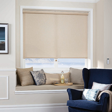 Cream & Natural Roller Blinds