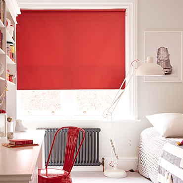 Red Roller Blinds