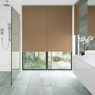 Brown Roller Blinds