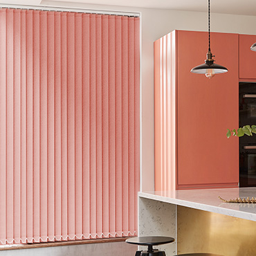 Pink Vertical Blinds