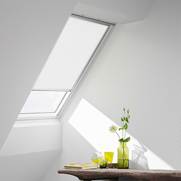 White Skylight Blinds For Keylite