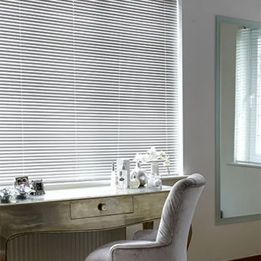 Grey Venetian Blinds