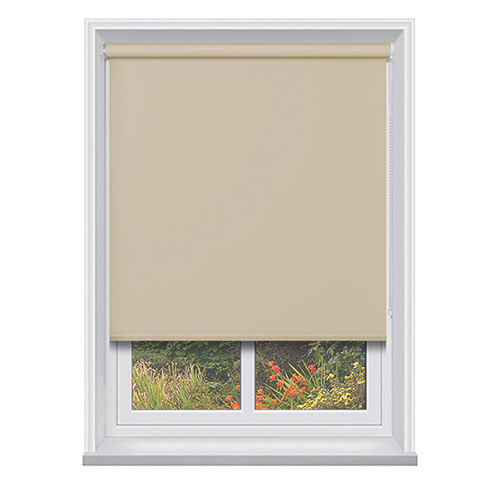 Twist to Fit Bella Beige Lifestyle Blackout blinds