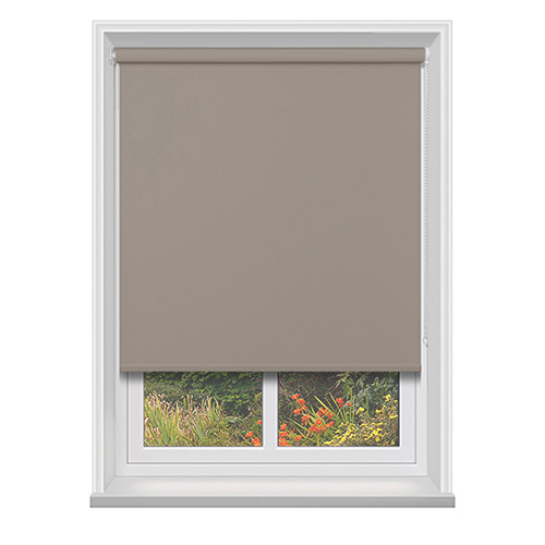 Twist to Fit Bella Taupe Lifestyle Blackout blinds