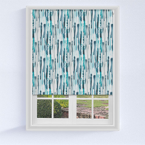 Marcia Blackout Teal Lifestyle Blackout blinds