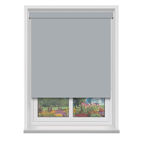 Polaris Grey Blockout with Cassette Lifestyle Blackout blinds