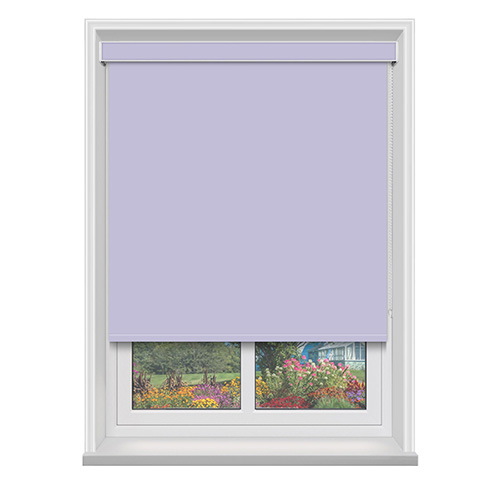 Polaris Lilac Blockout with Cassette Lifestyle Blackout blinds