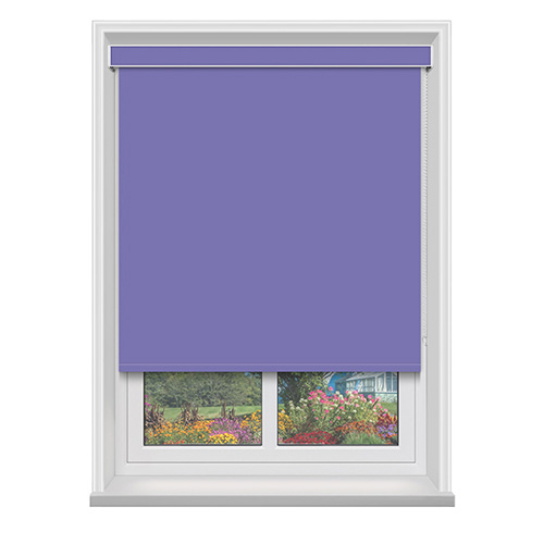 Polaris Violet Blockout with Cassette Lifestyle Blackout blinds