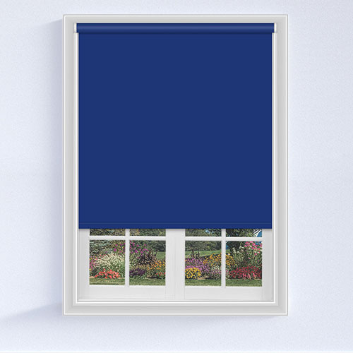 Polaris Blue Blockout Lifestyle Blackout blinds