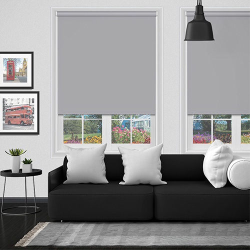 Polaris Grey Blockout Lifestyle Blackout blinds