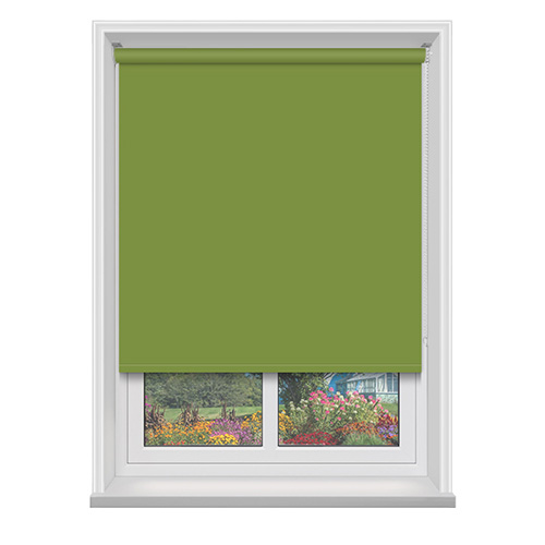 Polaris Olive Blockout Lifestyle Blackout blinds