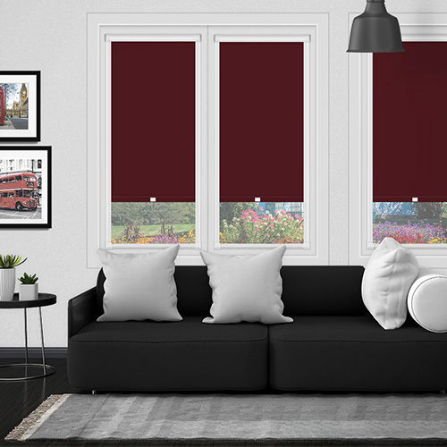 Polaris Wine in a Frame Lifestyle Blackout blinds