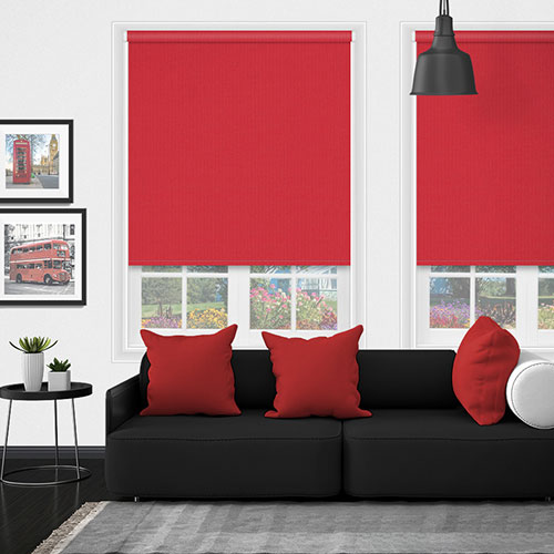 UniShade Red Lifestyle Blackout blinds