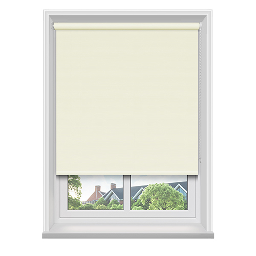 Twist to Fit Unilux Cream PVC Lifestyle Blackout blinds