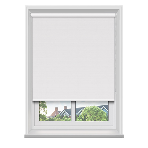 Twist to Fit Unilux White PVC Lifestyle Blackout blinds