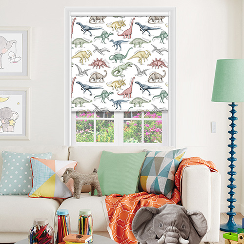 Dinosaurs Prehistoric Lifestyle Childrens Blinds