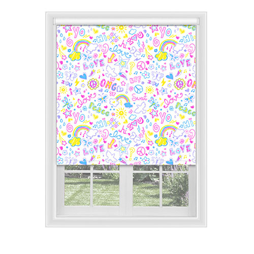 Cotswold Yellow Lifestyle Childrens Blinds