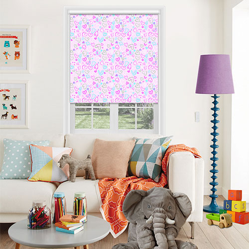 Malton Lilac Lifestyle Childrens Blinds