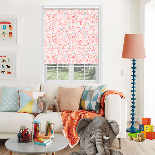 Malton Peach Lifestyle Childrens Blinds