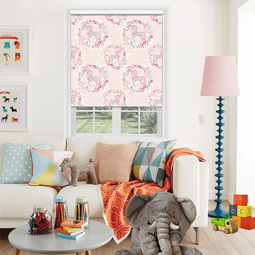 Unicorn Pink Lifestyle Childrens Blinds