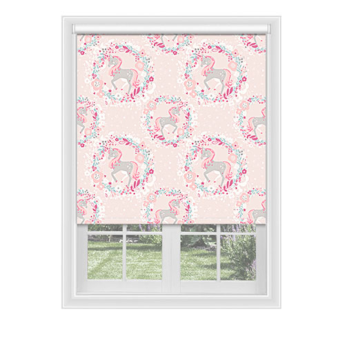 Unicorn Pink Lifestyle Childrens Blinds