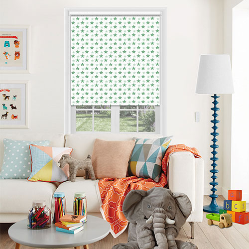 Washington Mint Green Lifestyle Childrens Blinds