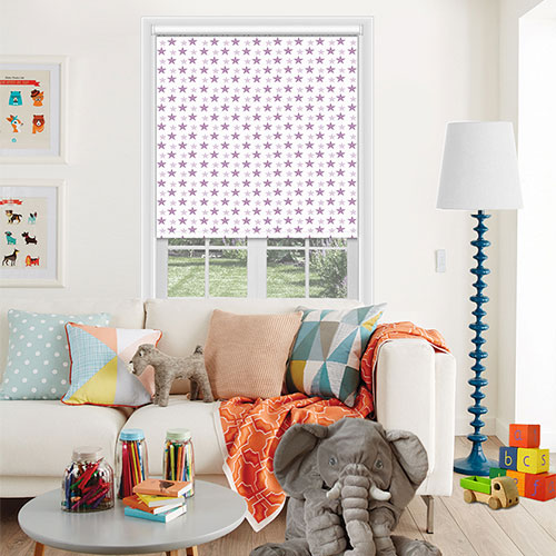 Washington Pink Lavender Lifestyle Childrens Blinds