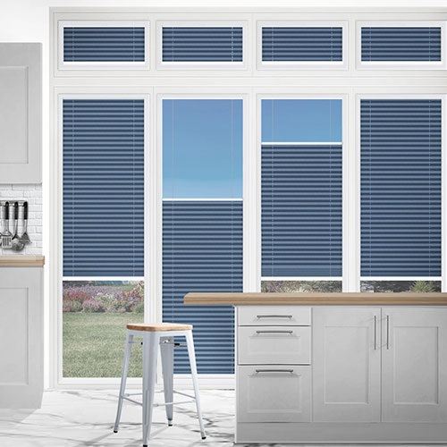 Blenheim Blockout Indigo Cellular Lifestyle Conservatory Blinds