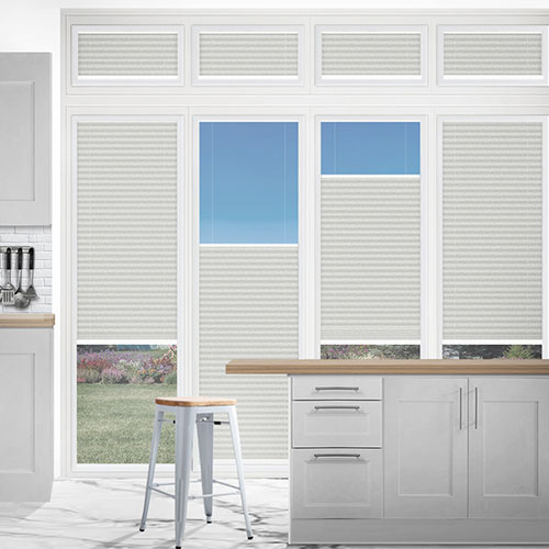 Blenheim Blockout White Mist Cellular Lifestyle Conservatory Blinds