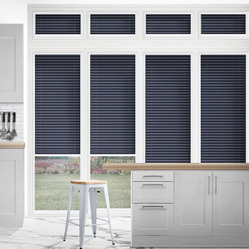 Kana Navy Blue Lifestyle Conservatory Blinds