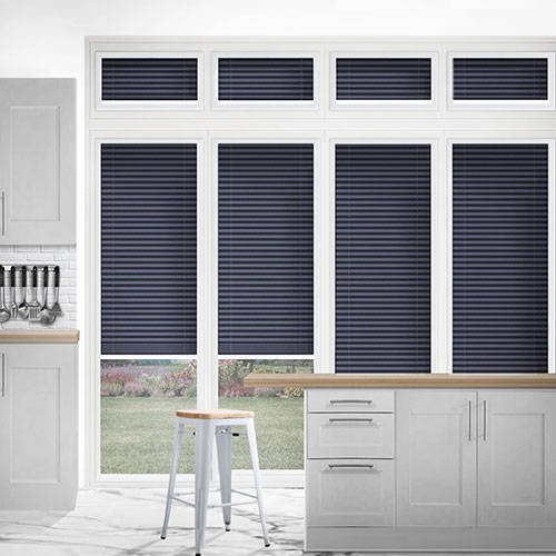 Kana Navy Blue Lifestyle Conservatory Blinds