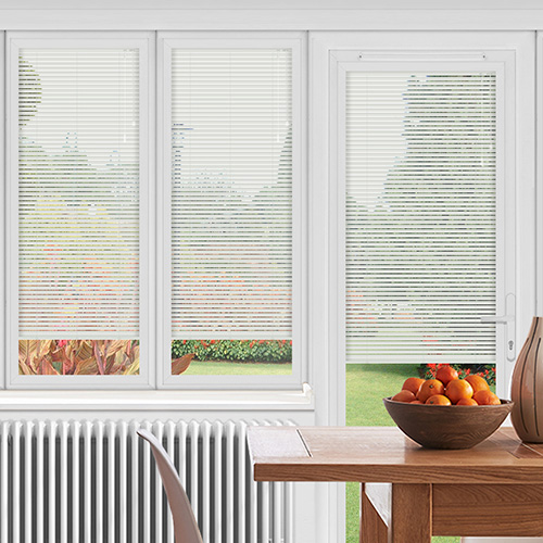 EasyFIT White Polar Matt Lifestyle Conservatory Blinds