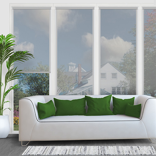 Sheer Light Grey Roller Shade Lifestyle Conservatory Blinds