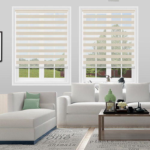 Sundown Cream Dual Shade Lifestyle Day & Night Blinds