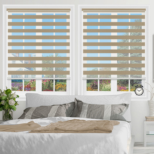 Sundown Sand Dual Shade Lifestyle Day & Night Blinds