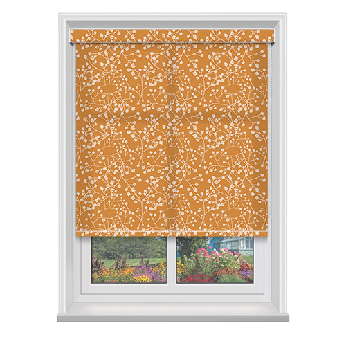 GripFit Aveline Terracotta Dimout Lifestyle Grip Fit Blinds