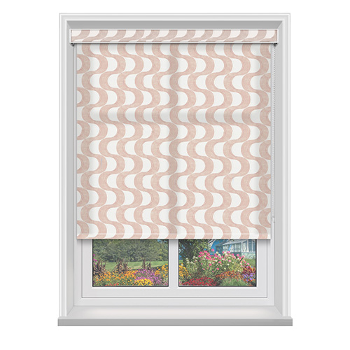 GripFit Wave Rose Dimout Lifestyle Grip Fit Blinds