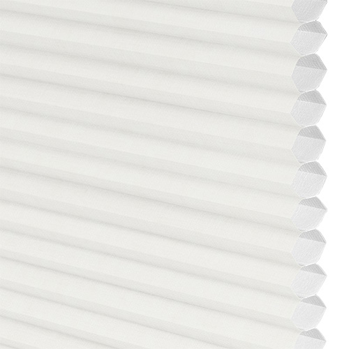 Micro Hive White Honeycomb INTU Pleated Blinds