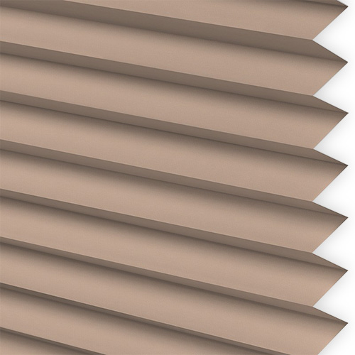 Micro Infusion Taupe Plain Pearl INTU Pleated Blinds