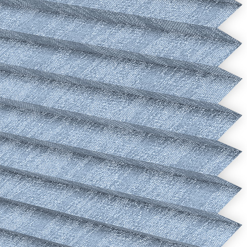 Micro Radiance Atlantic Blue Pleated INTU Pleated Blinds