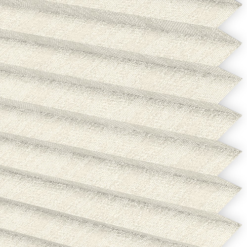 Micro Radiance Bright White Pleated INTU Pleated Blinds