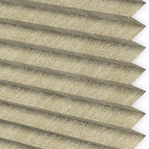 Micro Radiance Bronze Pleated INTU Pleated Blinds