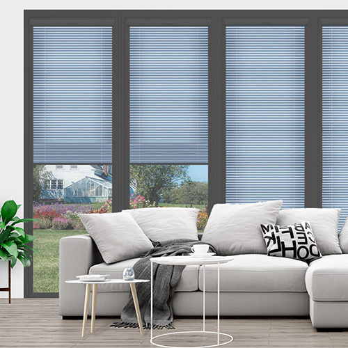 Intu Leto ASC Sky Blue Lifestyle INTU Pleated Blinds