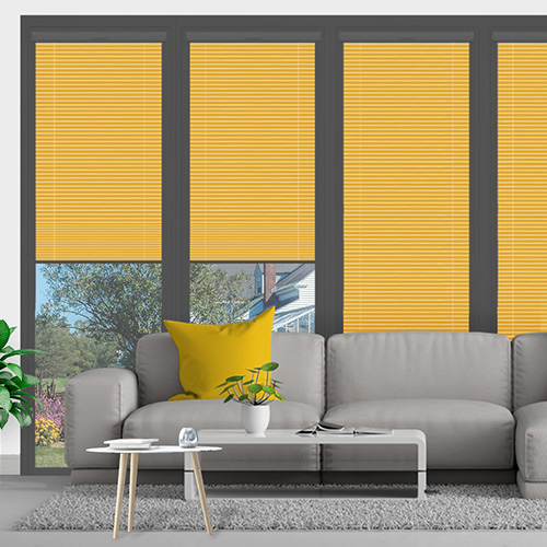 Intu Apollo Citron (BO) Honeycomb Lifestyle INTU Pleated Blinds