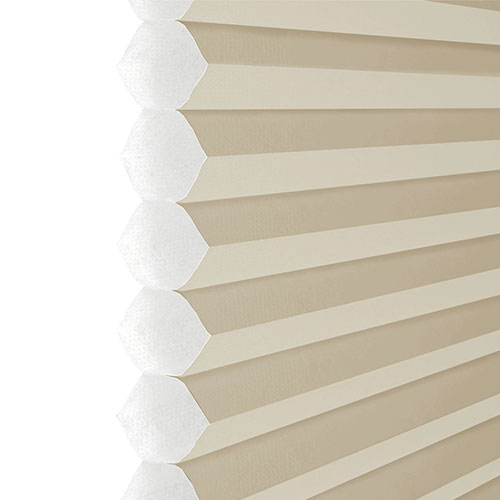 Clic No Drill Apollo Camel (BO) Lifestyle INTU Pleated Blinds