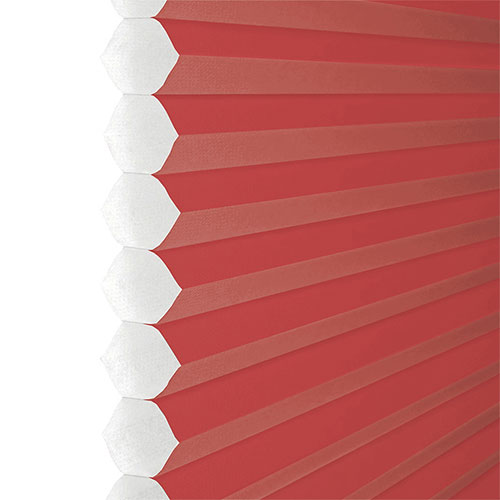 Clic No Drill Apollo Coral (BO) Lifestyle INTU Pleated Blinds