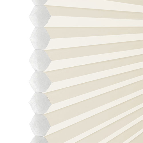 Clic No Drill Apollo Cream (BO) Lifestyle INTU Pleated Blinds