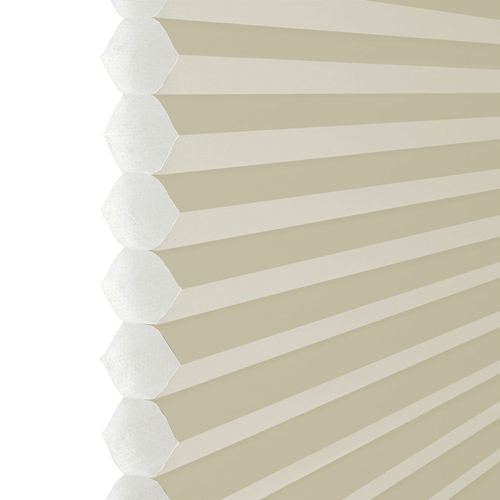 Clic No Drill Apollo Dune (BO) Lifestyle INTU Pleated Blinds